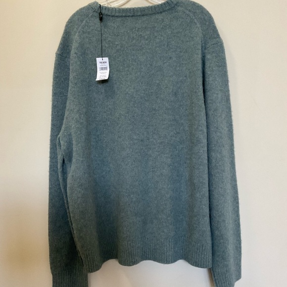 Todd Snyder New York Brushed Wool Crewneck Soft Spruce Sweater Size XXL - Picture 3 of 7